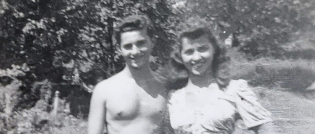 Shirley and Bernie young adults